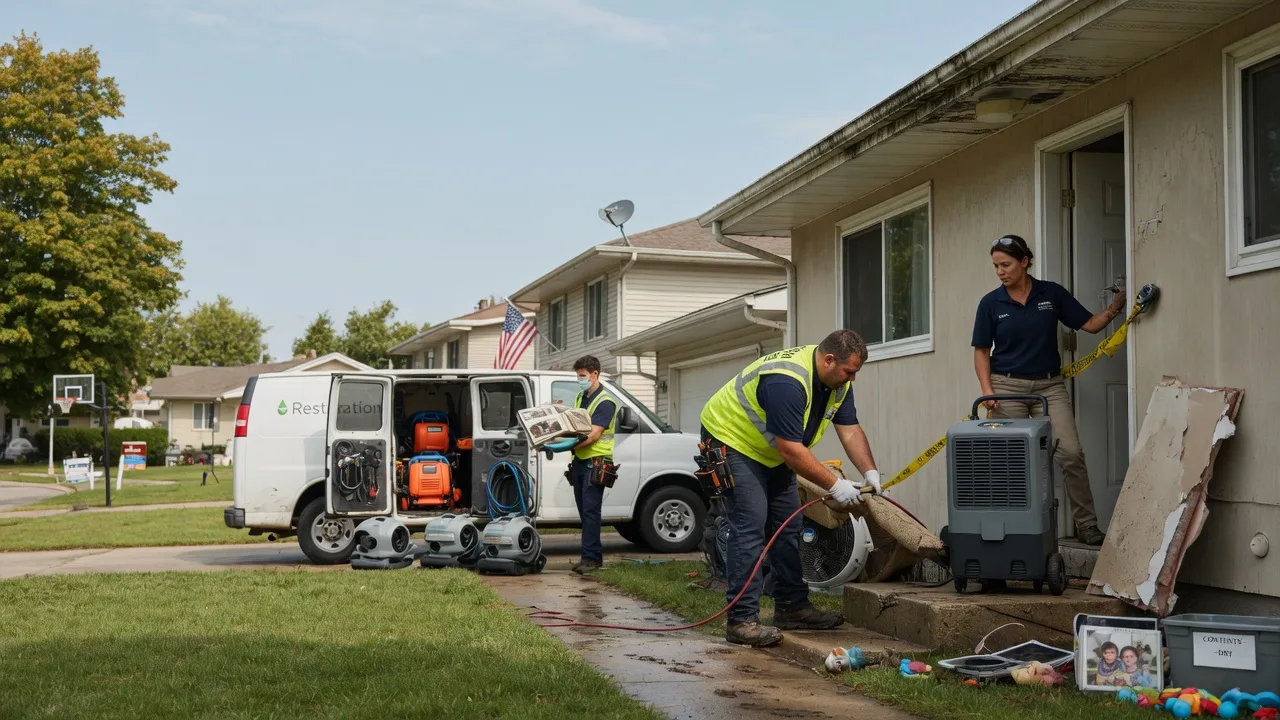 Water Damage Restoration in Huxley, IA near me